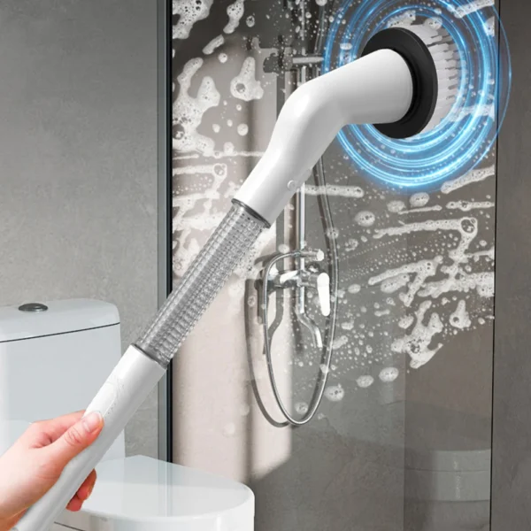 Electric Cleaning Brush 5 in 1 Multifunctional Household Wireless Rotatable Cleaning Brush For Bathroom Kitchen Windows Toilet - Image 2