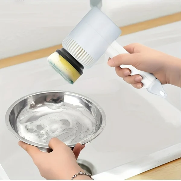 Electric Cleaning Brush Multi-functional Home USB Rechargeable Electric Rotary Scrubber Household Appliances Cleaning Gadget - Image 4