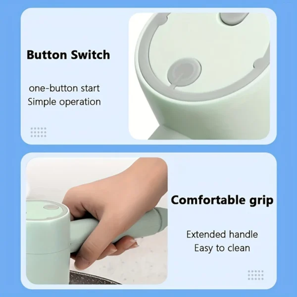 Electric Cleaning Brush Multi-functional Home USB Rechargeable Electric Rotary Scrubber Household Appliances Cleaning Gadget - Image 6