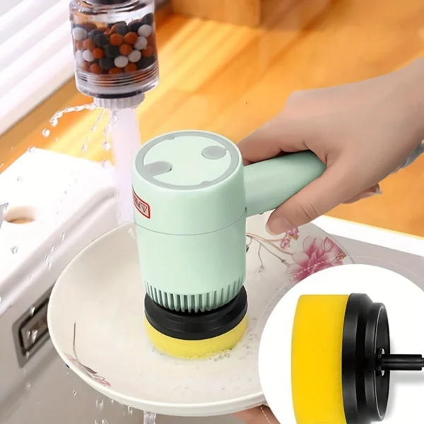 Electric Cleaning Brush Multi-functional Home USB Rechargeable Electric Rotary Scrubber Household Appliances Cleaning Gadget - Image 5